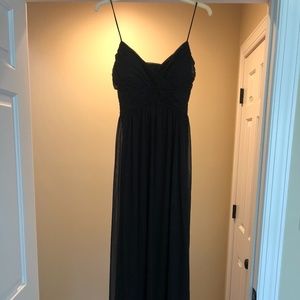 Black formal dress